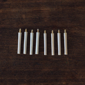 ミニサイズ（左／白4本、右／緑4本）