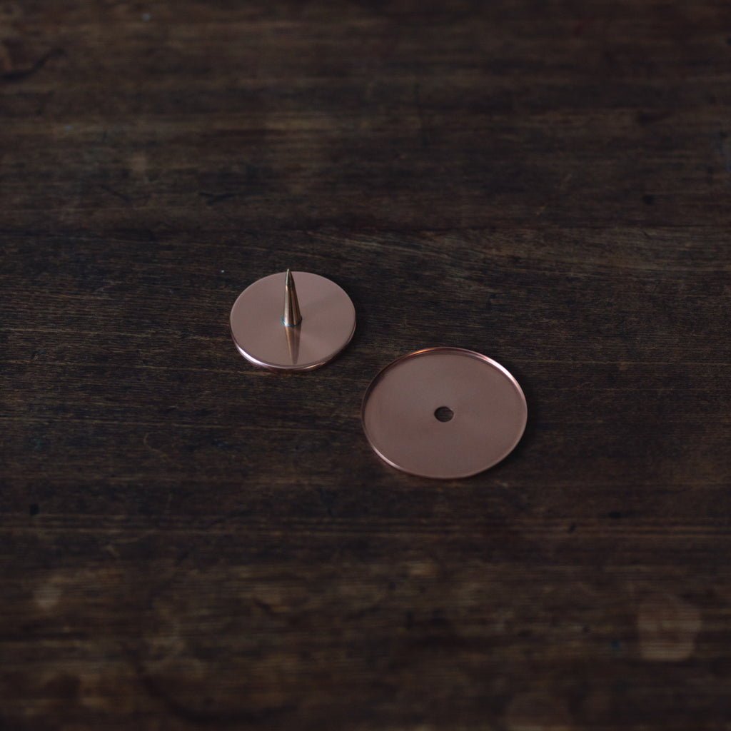 芯棒と受け皿が取り外せて、手入れしやすい