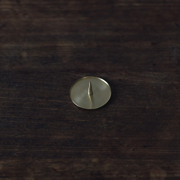 和蝋燭の燭台（真鍮）