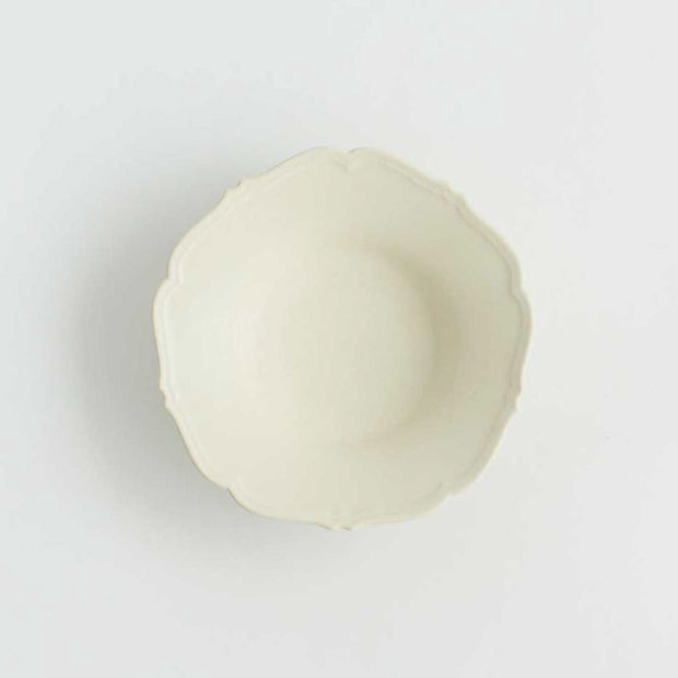 Awabi ware 輪花中深皿［一部期間限定販売］