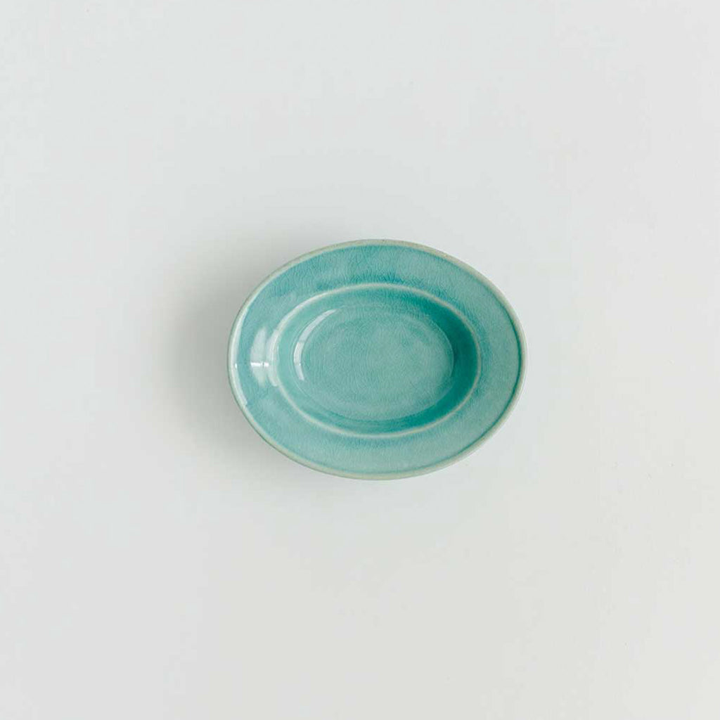 Awabi ware 楕円小皿［一部期間限定販売］