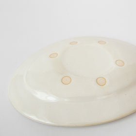 Awabi ware オーバル皿 M