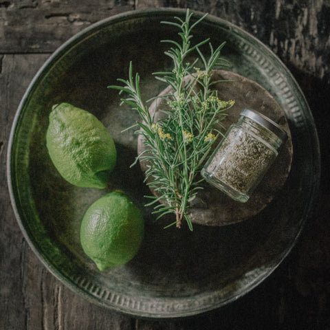 心に風 季節のハーブソルト 2025 Rosemary & Green Lemon *