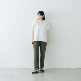 comm. arch. エアースピンド コットン モック ショートスリーブTシャツ
