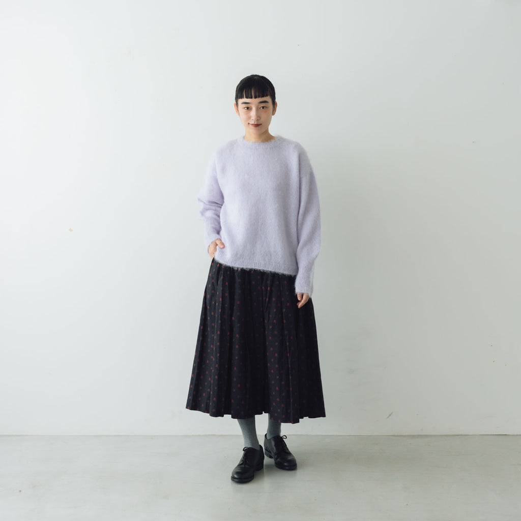 comm. arch. ハンドフレームド モヘア プルオーバー