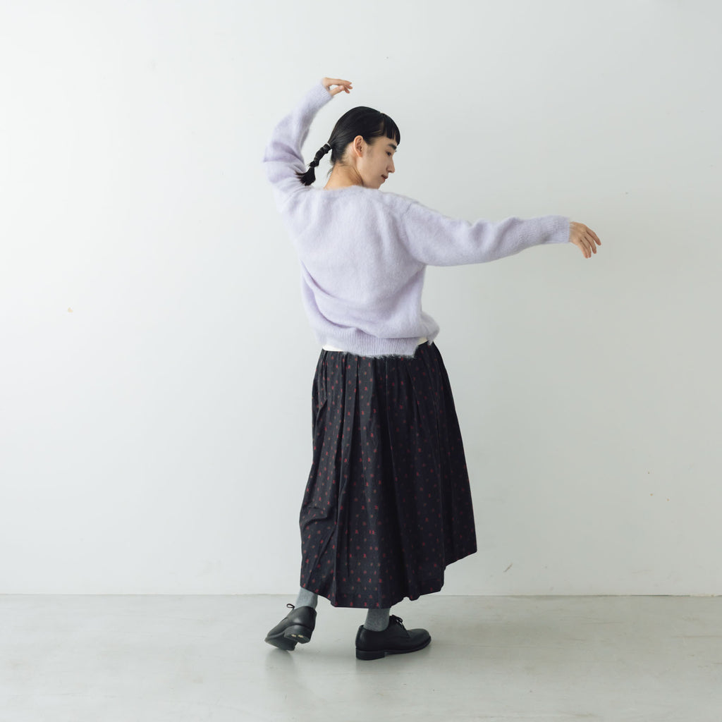 comm. arch. ハンドフレームド モヘア プルオーバー