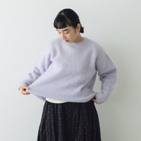 comm. arch. ハンドフレームド モヘア プルオーバー