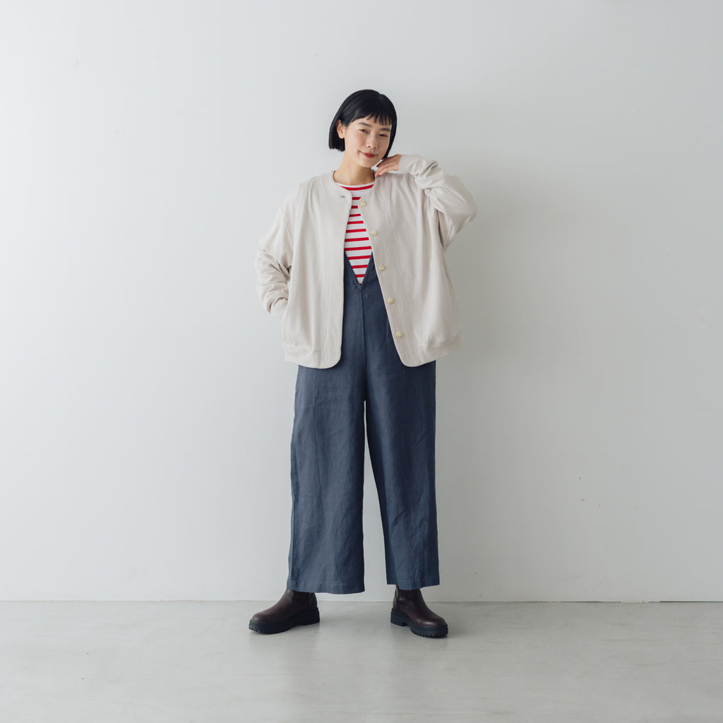 comm. arch. オーガニック ダブルフェイスブルゾン