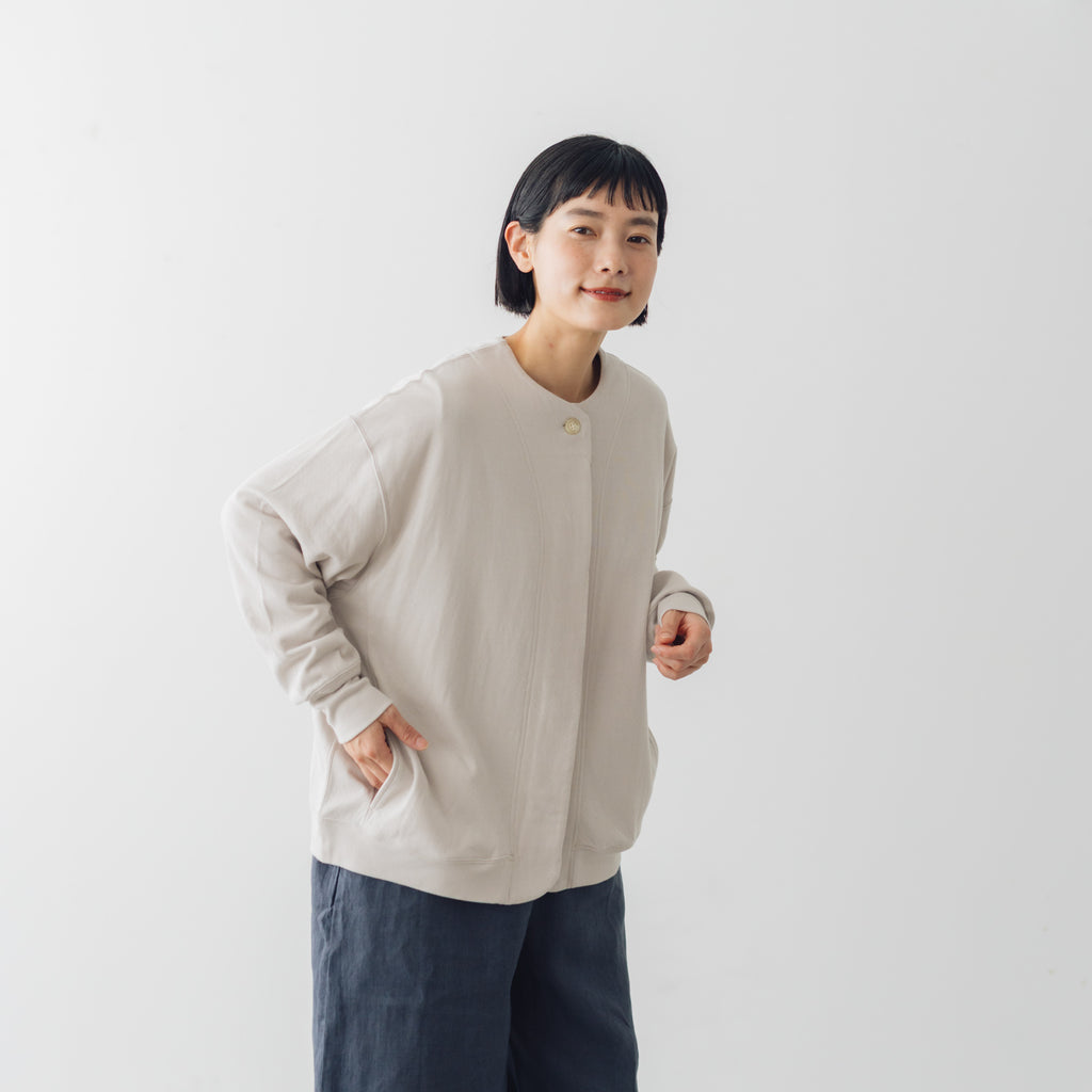 comm. arch. オーガニック ダブルフェイスブルゾン