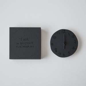 Spot ' wall clock Yuki MIKAMI × 岩嵜紙器 ｜くらすこと公式
