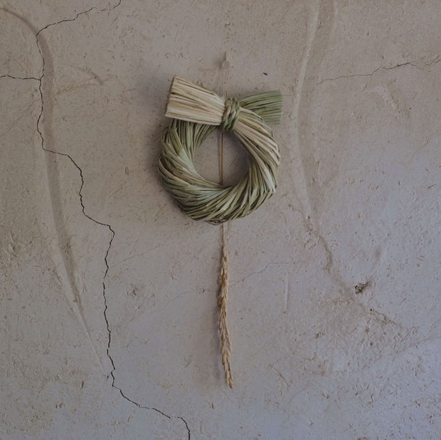 青木奈々絵 しめ飾り 光