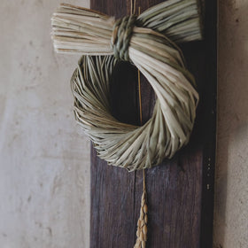 青木奈々絵 しめ飾り 光