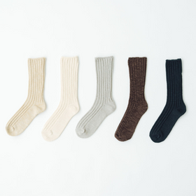 くらすこと 365日のコットンシルクソックス