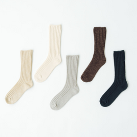 くらすこと 365日のコットンシルクソックス