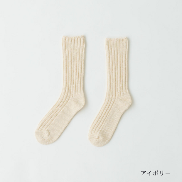 くらすこと 365日のコットンシルクソックス