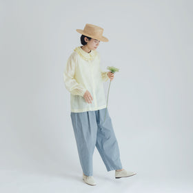 「くらすことの日常生活着」オーガニックパンツ