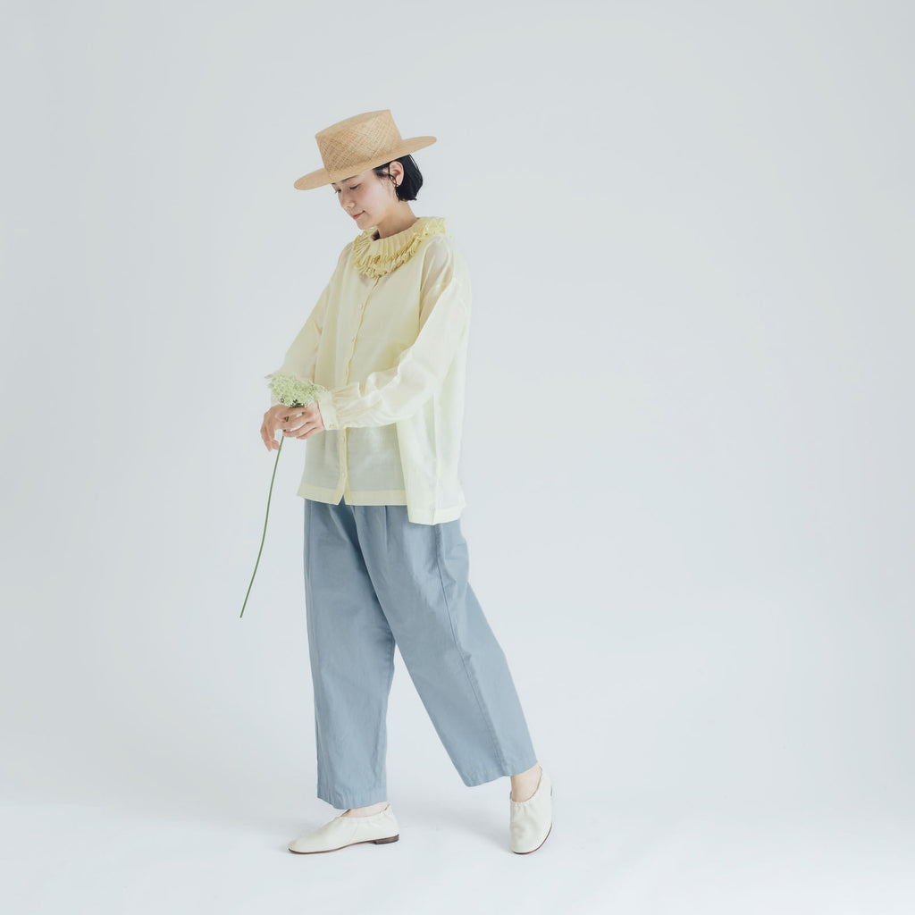 「くらすことの日常生活着」オーガニックパンツ