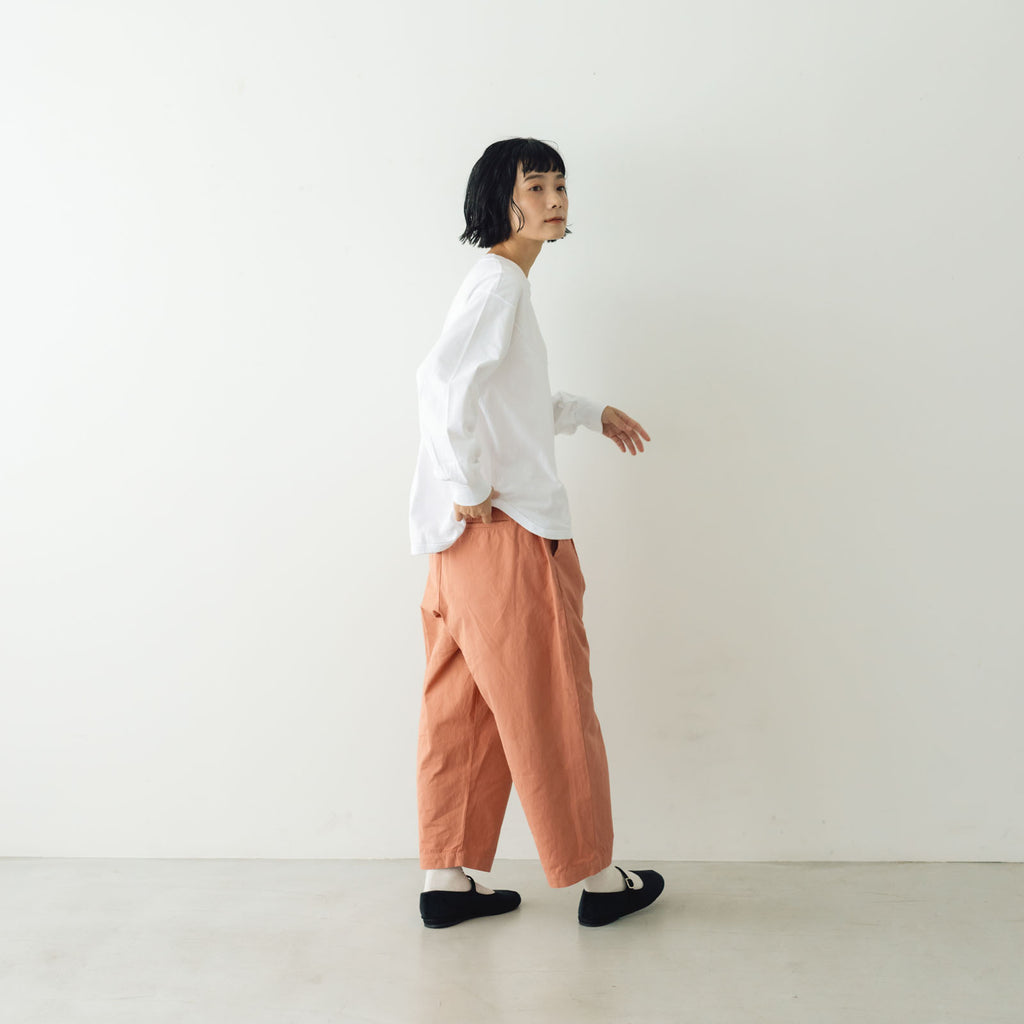 「くらすことの日常生活着」オーガニックパンツ