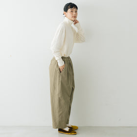「くらすことの日常生活着」オーガニックパンツ