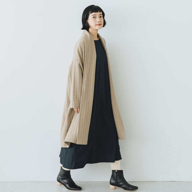 くらすこと ウールのローブコート