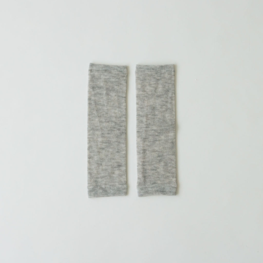 くらすこと 肌側シルク100%のあったかウールレッグウォーマー