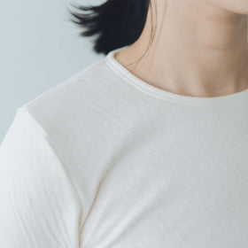 くらすこと 体調整うあったか長袖インナー organic cotton