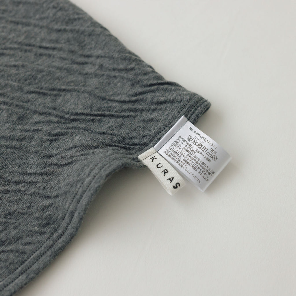 くらすこと 体調整うあったか長袖インナー organic cotton