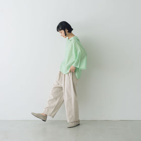 koton フラットカラーブラウス コットンシルク