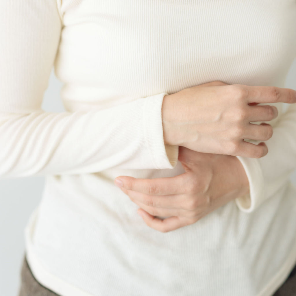 「くらすことの日常生活着」コットンクルーネックカットソー