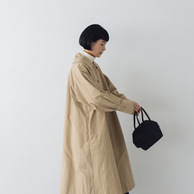 くらすこと ＋to　クラシカルなコットンナイロンコート