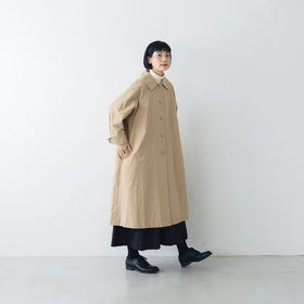 くらすこと ＋to　クラシカルなコットンナイロンコート