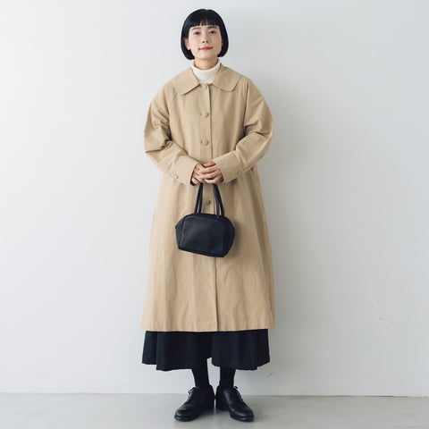 くらすこと ＋to　クラシカルなコットンナイロンコート