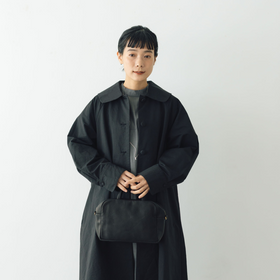 くらすこと ＋to　クラシカルなコットンナイロンコート