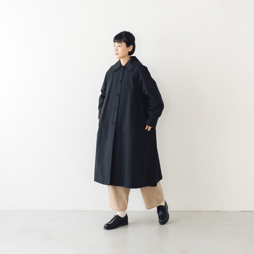 くらすこと ＋to　クラシカルなコットンナイロンコート