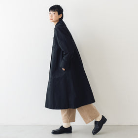 くらすこと ＋to　クラシカルなコットンナイロンコート