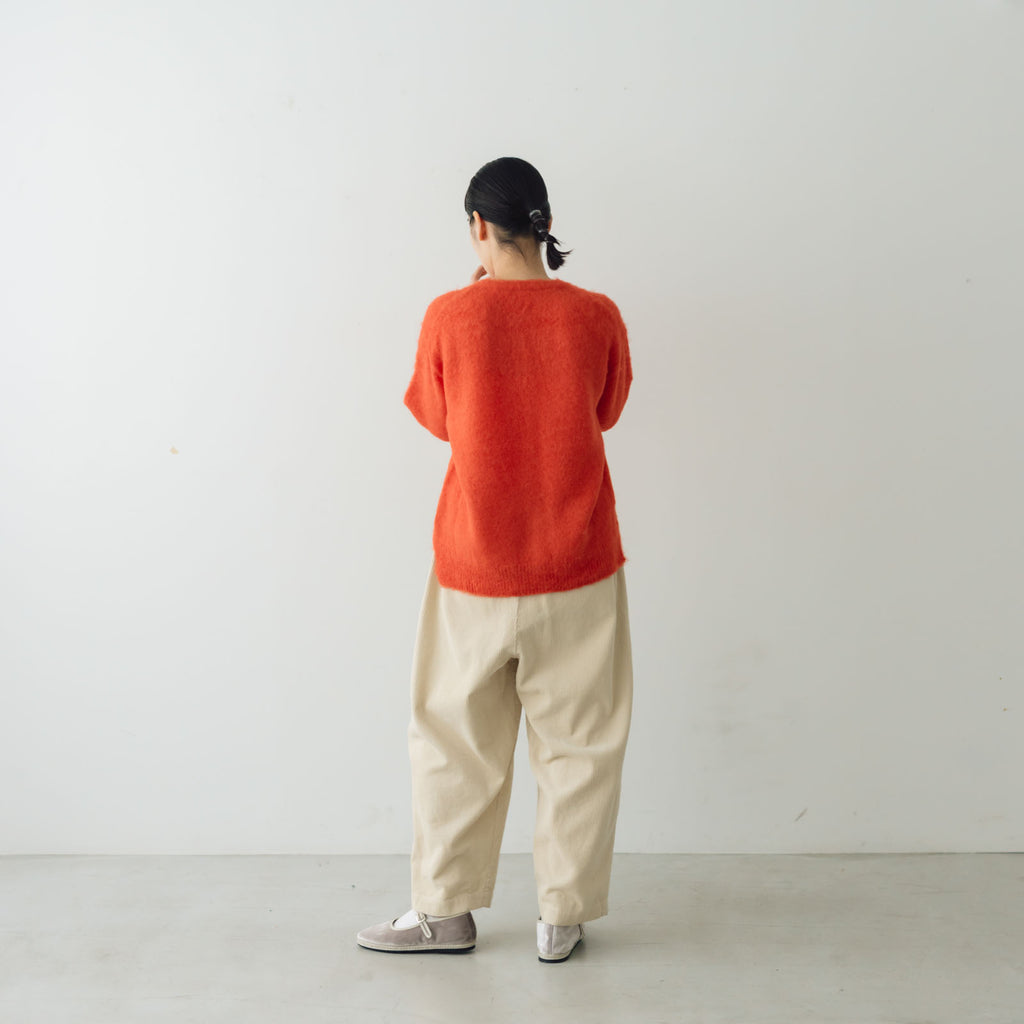 「くらすことの日常生活着」コーデュロイパンツ