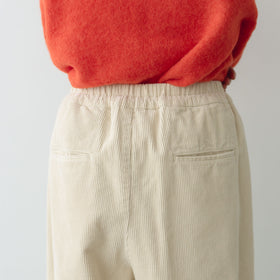 「くらすことの日常生活着」コーデュロイパンツ