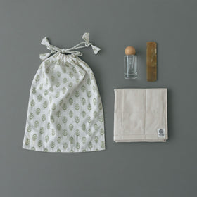 〈くらすこと別注〉miiThaaii ドローストリングバッグ SMセット