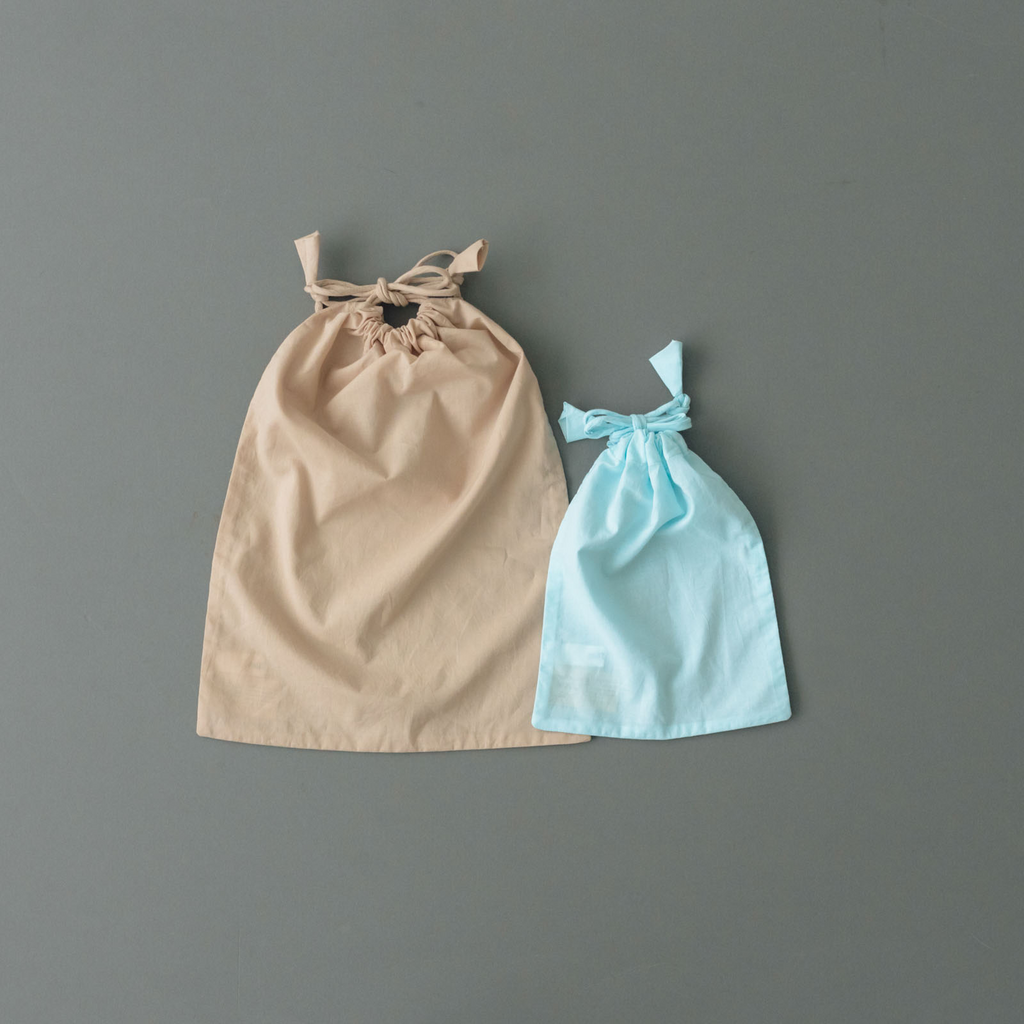 〈くらすこと別注〉miiThaaii ドローストリングバッグ SMセット