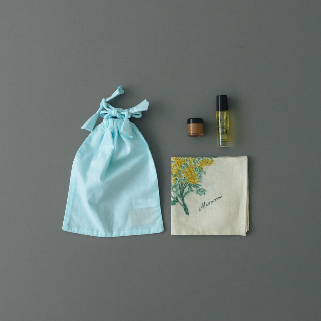 〈くらすこと別注〉miiThaaii ドローストリングバッグ SMセット