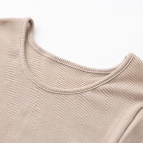 くらすこと しっとりなめらか、メリノウール100％長袖インナー