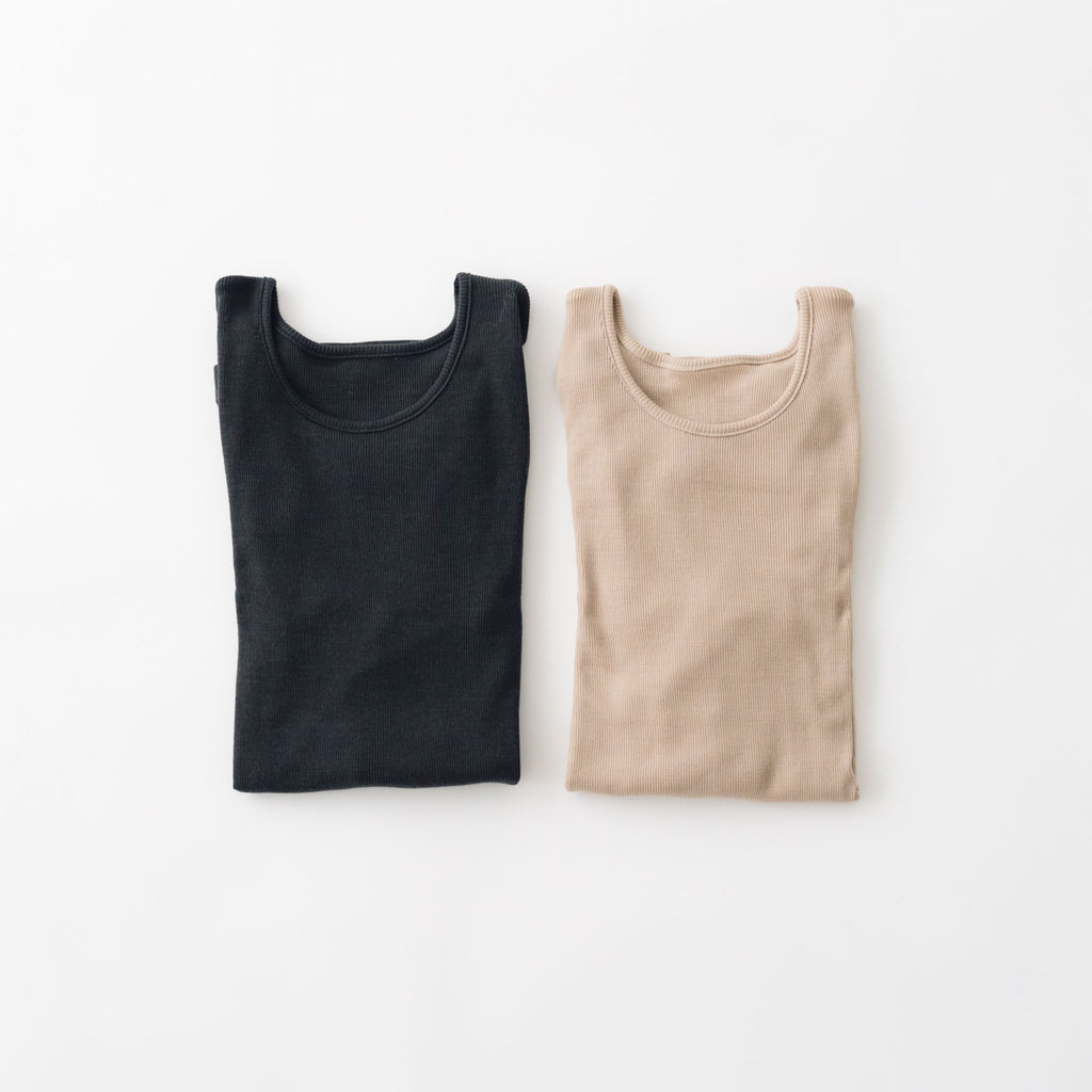 くらすこと しっとりなめらか、メリノウール100％長袖インナー