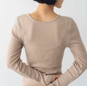 くらすこと しっとりなめらか、メリノウール100％長袖インナー
