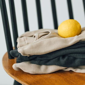 くらすこと しっとりなめらか、メリノウール100％長袖インナー