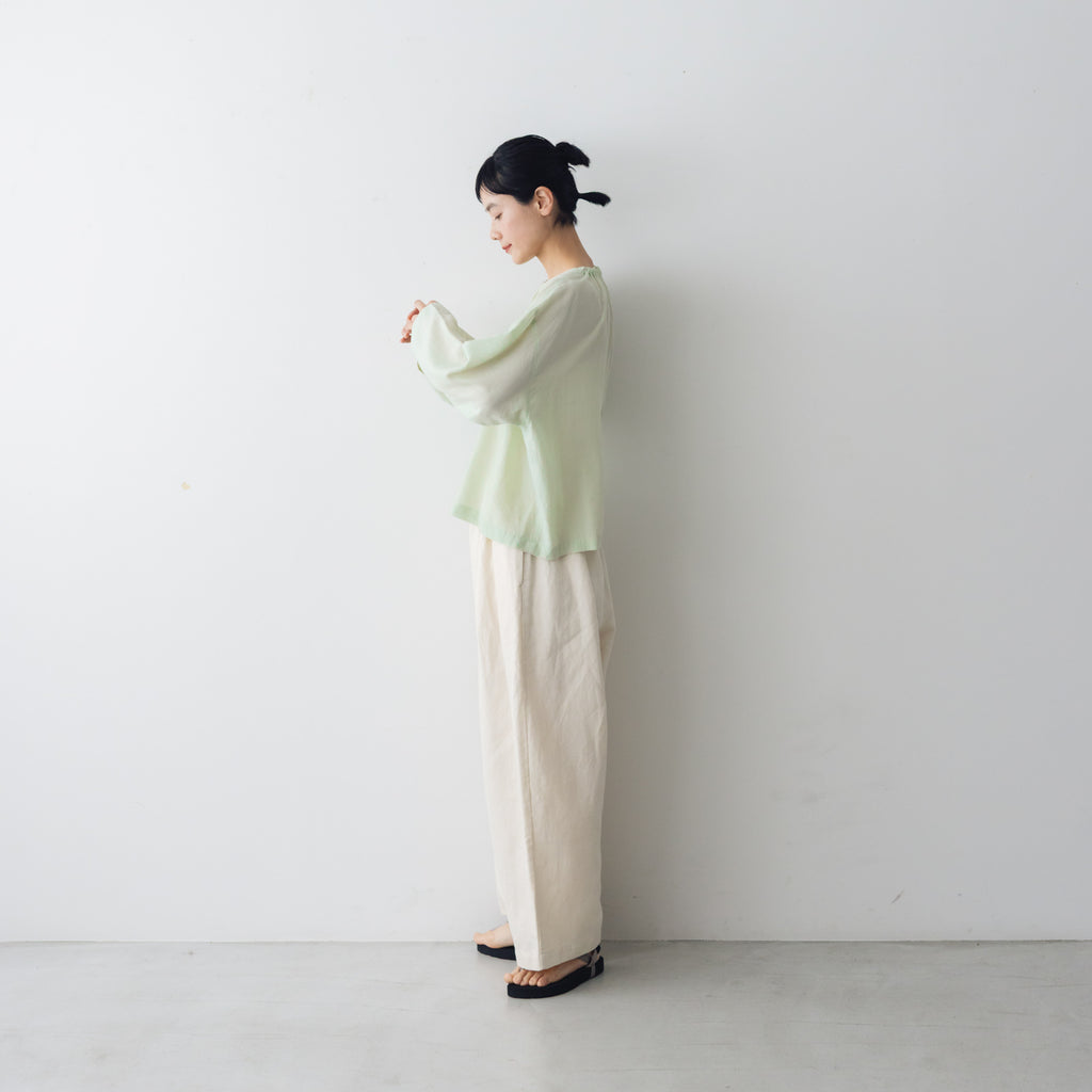 KURASUKOTO Atelier Wardrobe 大人のキュプラ混ブラウス