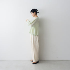 KURASUKOTO Atelier Wardrobe 大人のキュプラ混ブラウス