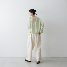 KURASUKOTO Atelier Wardrobe 大人のキュプラ混ブラウス