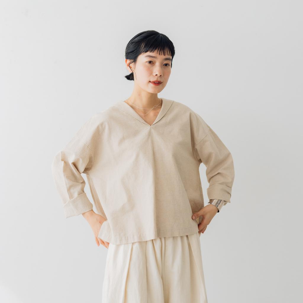 くらすこと ＋to 大人が着たいセーラーブラウス