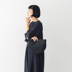 くらすこと レザーフラットショルダー