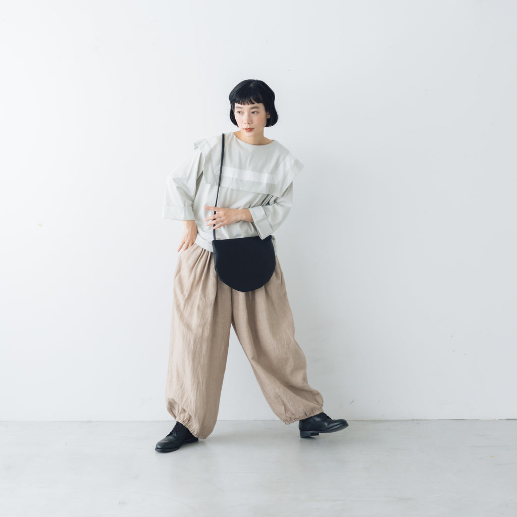 くらすこと レザーフラットショルダー